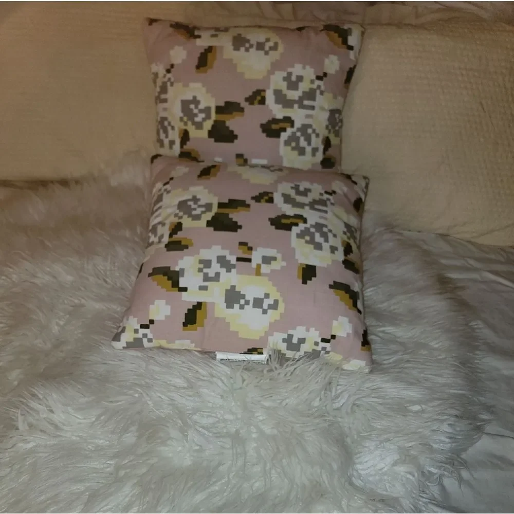 🆕️🟪 Printed Woven Cotton Throw Pillow - Room Essentials, 16